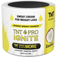 Slimming Cream for Belly with Coconut Oil - TNT Pro Ignite Sweat Cream for Men and Women - Thermogenic Weight Loss Slimming Workout Enhancer for Stomach, Abdominal Burner - TNT Pro Series