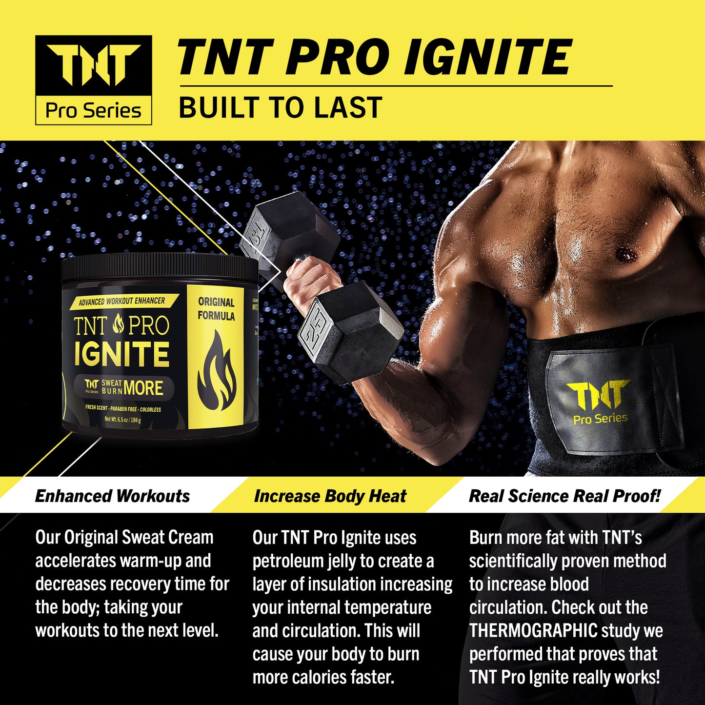 TNT Pro Ignite Sweat Cream - Original 13.5 - TNT Pro Series